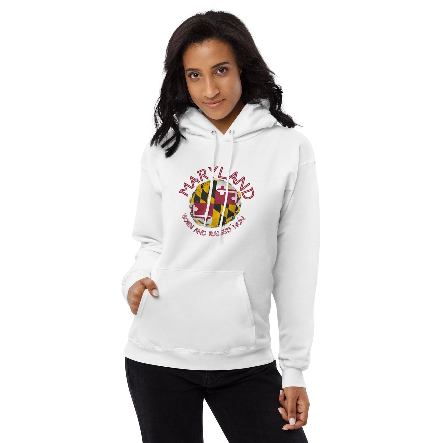 Maryland Unisex fleece hoodie