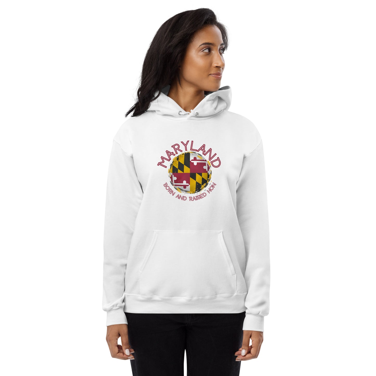 Maryland Unisex fleece hoodie