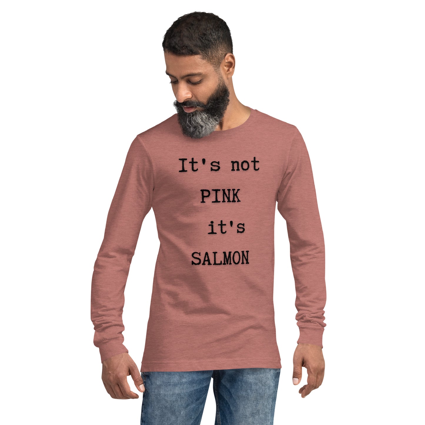 It's not pink, it's salmon tee