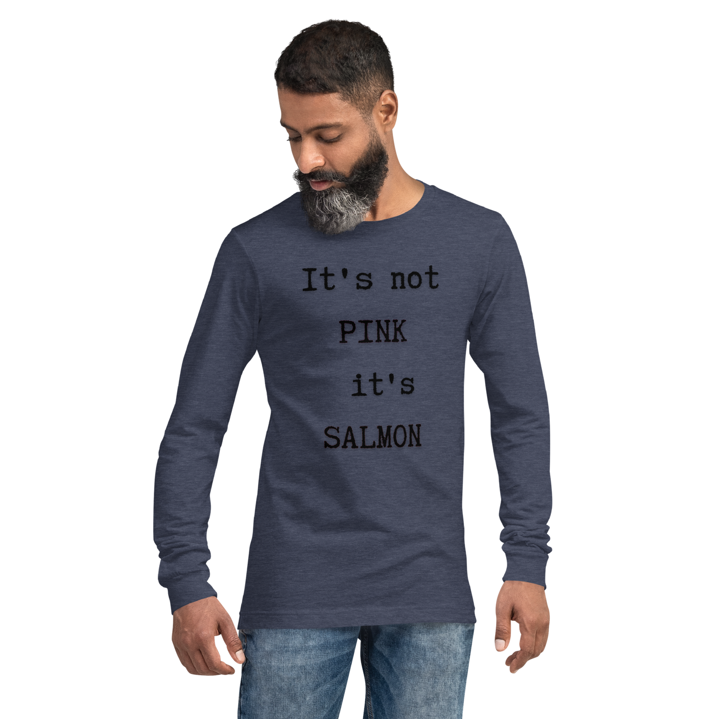 It's not pink, it's salmon tee