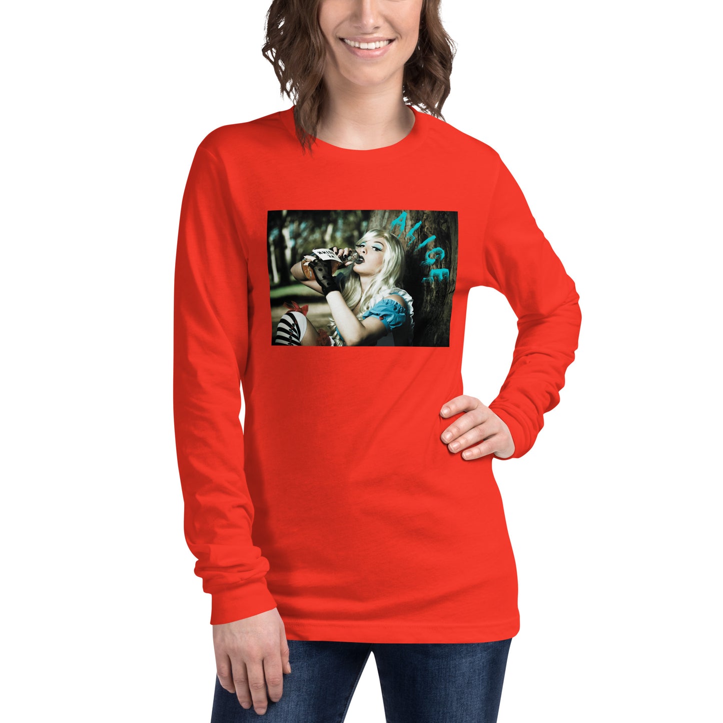 Alice Unisex Long Sleeve Tee