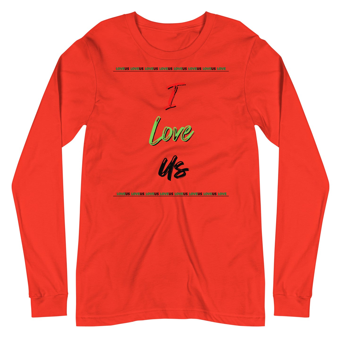 I love us Unisex Long Sleeve Tee