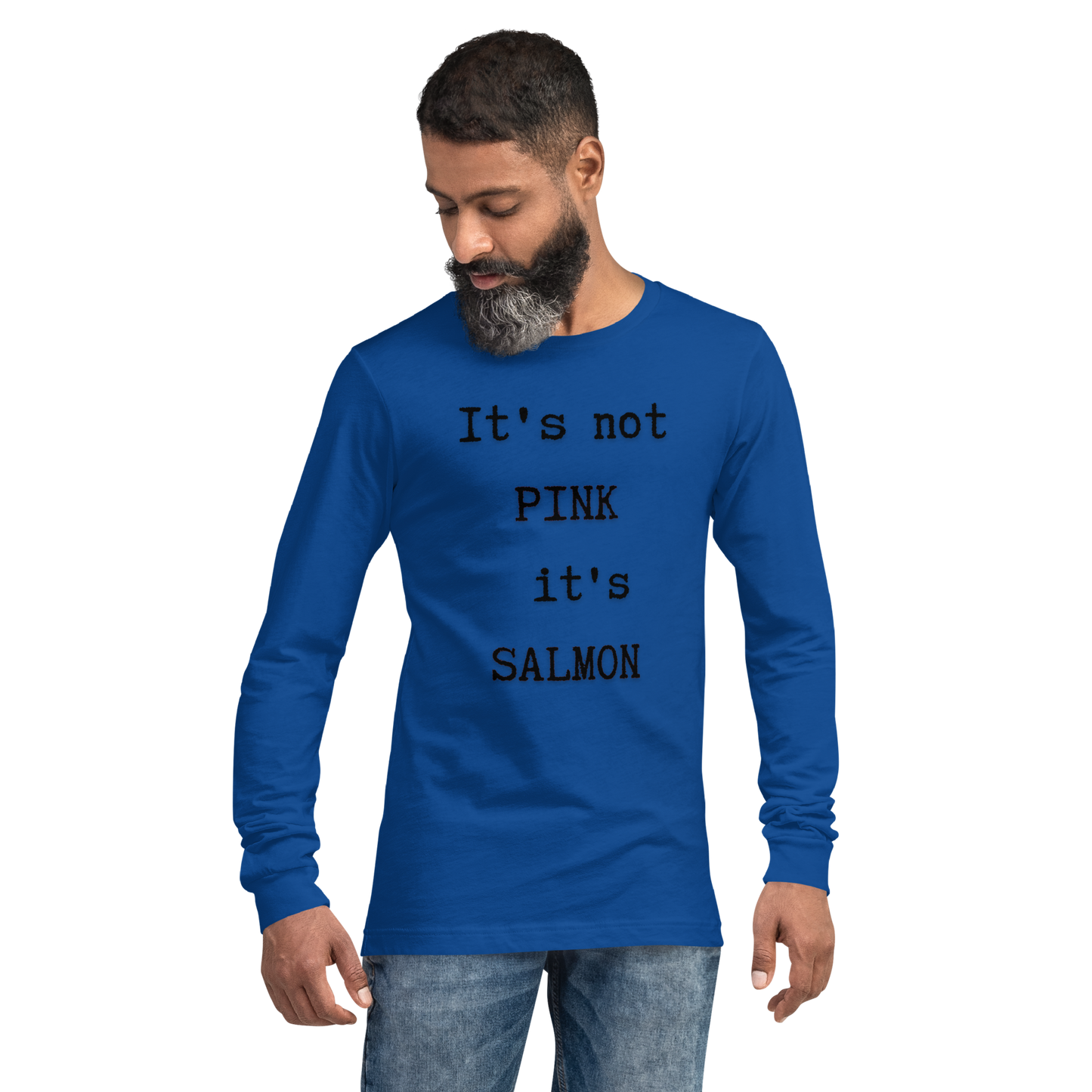 It's not pink, it's salmon tee