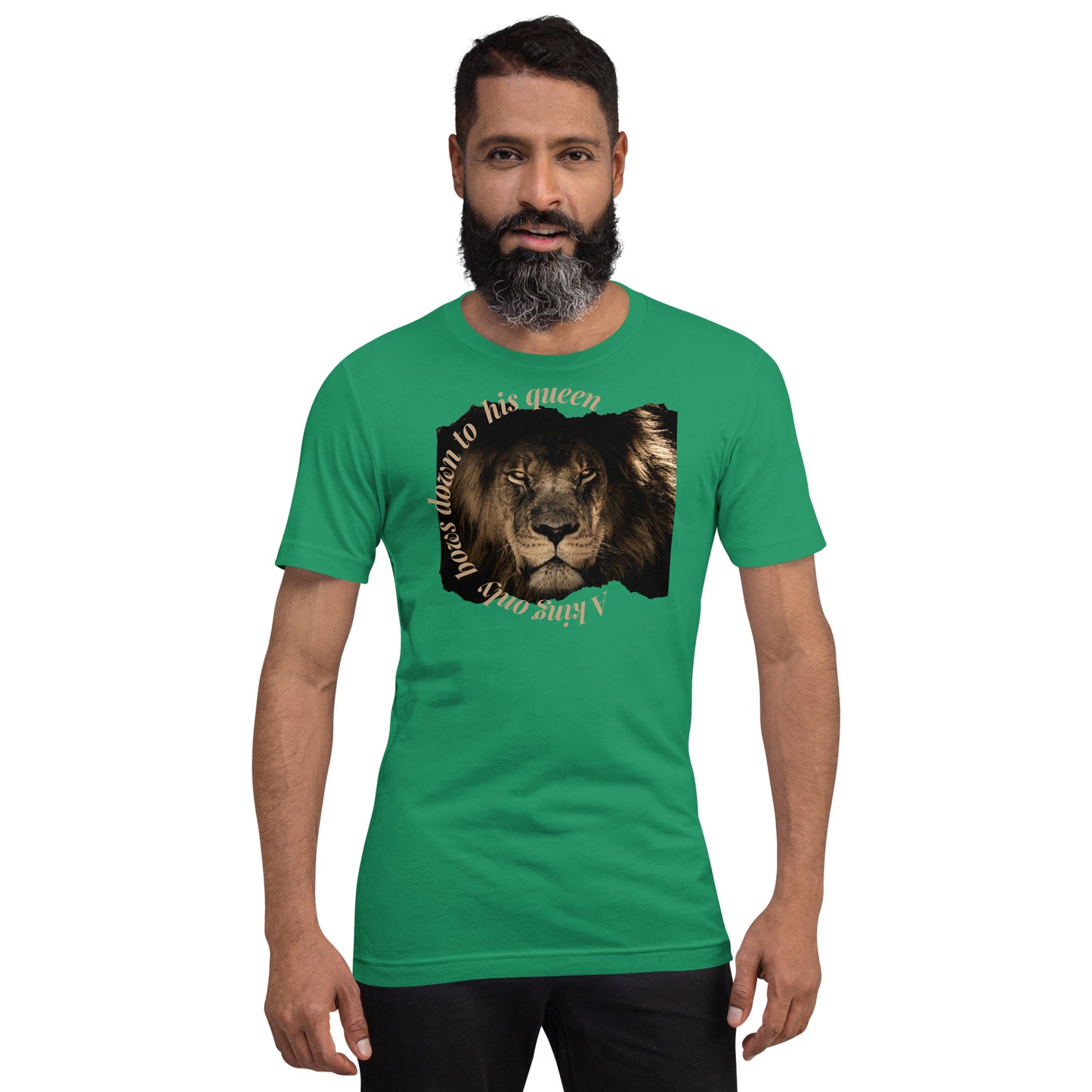 A King only bows Unisex t-shirt