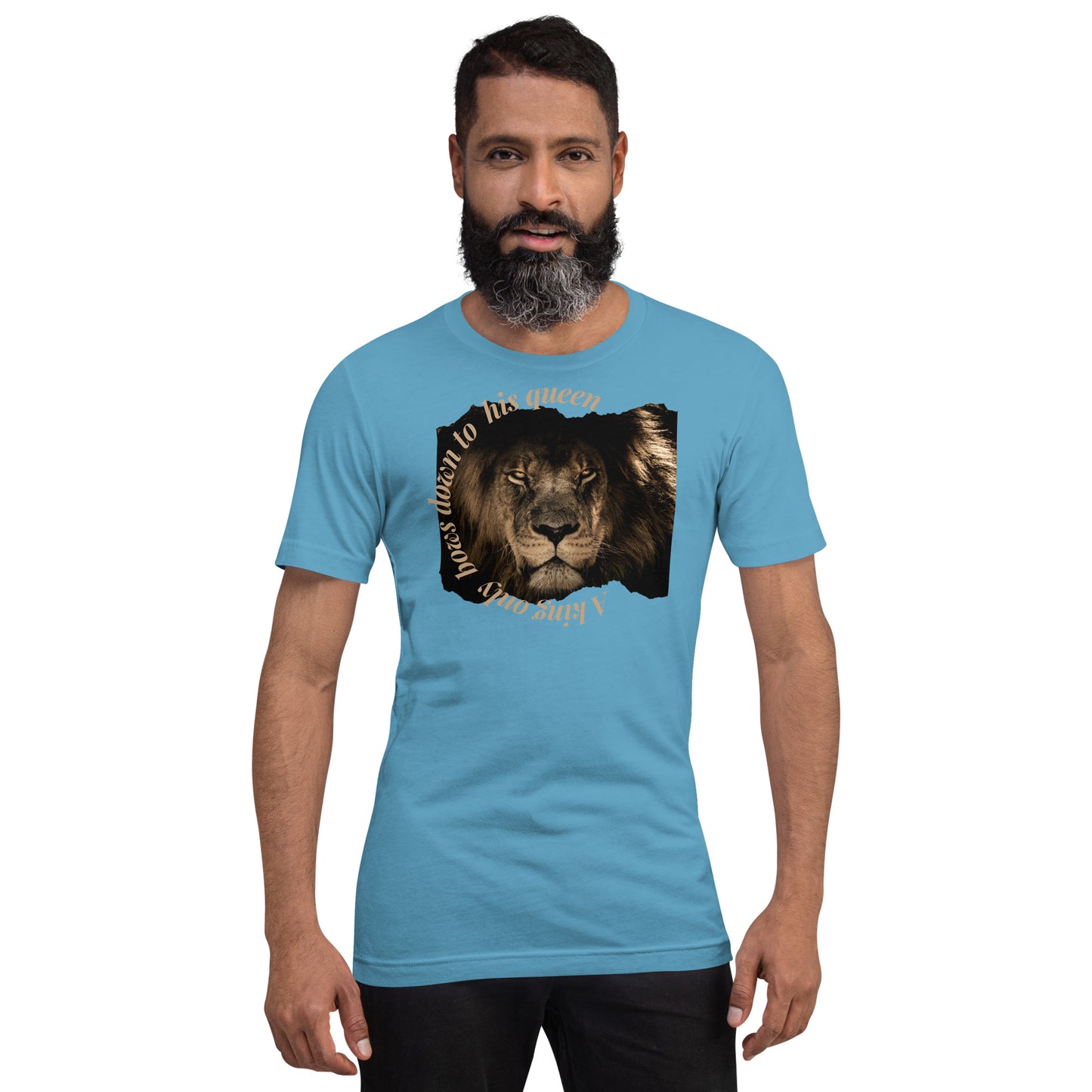 A King only bows Unisex t-shirt