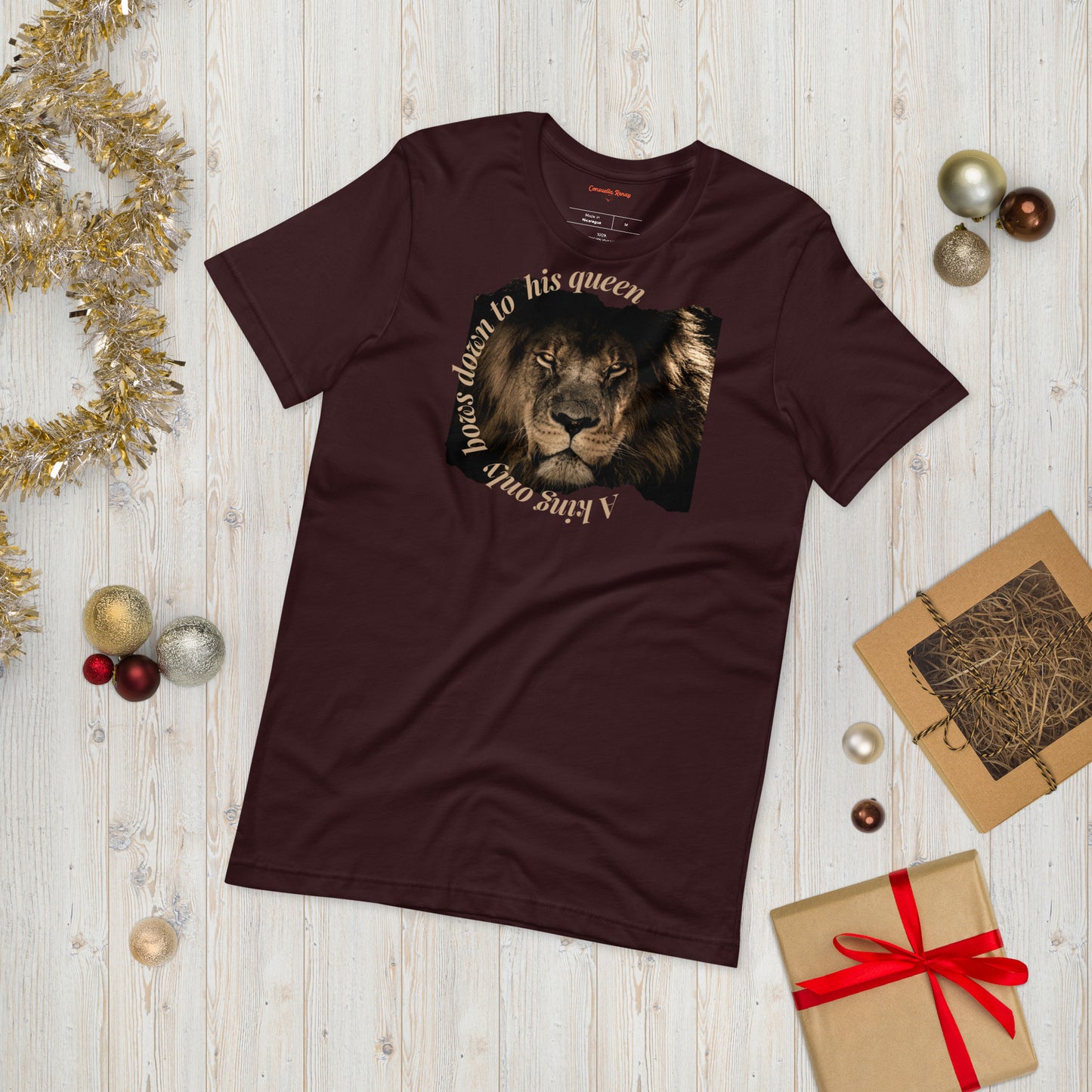 A King only bows Unisex t-shirt