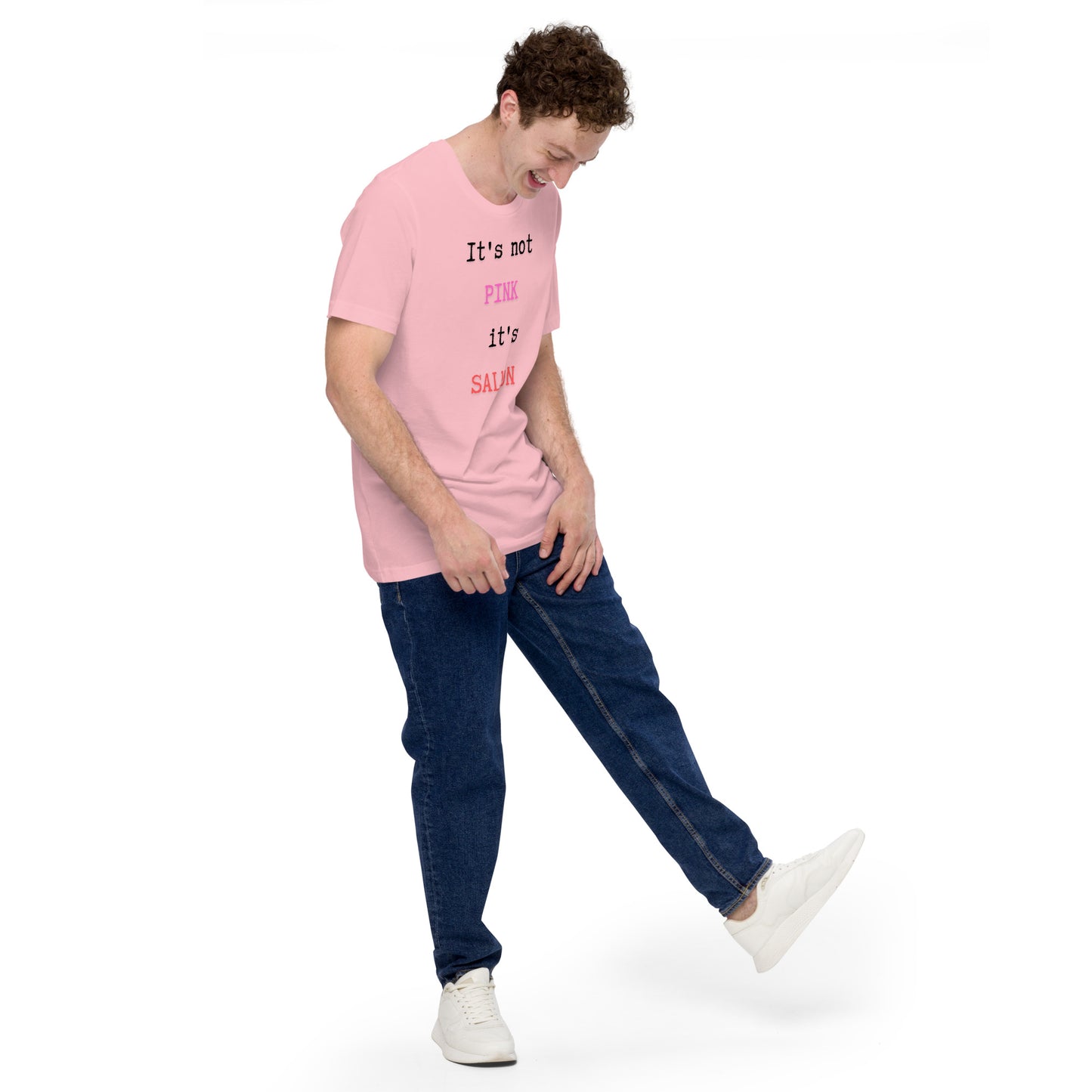 It's Not Pink It's Salmon Unisex t-shirt