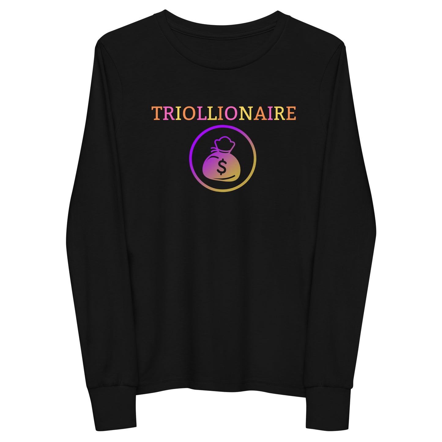 Triollionaire Youth long sleeve tee