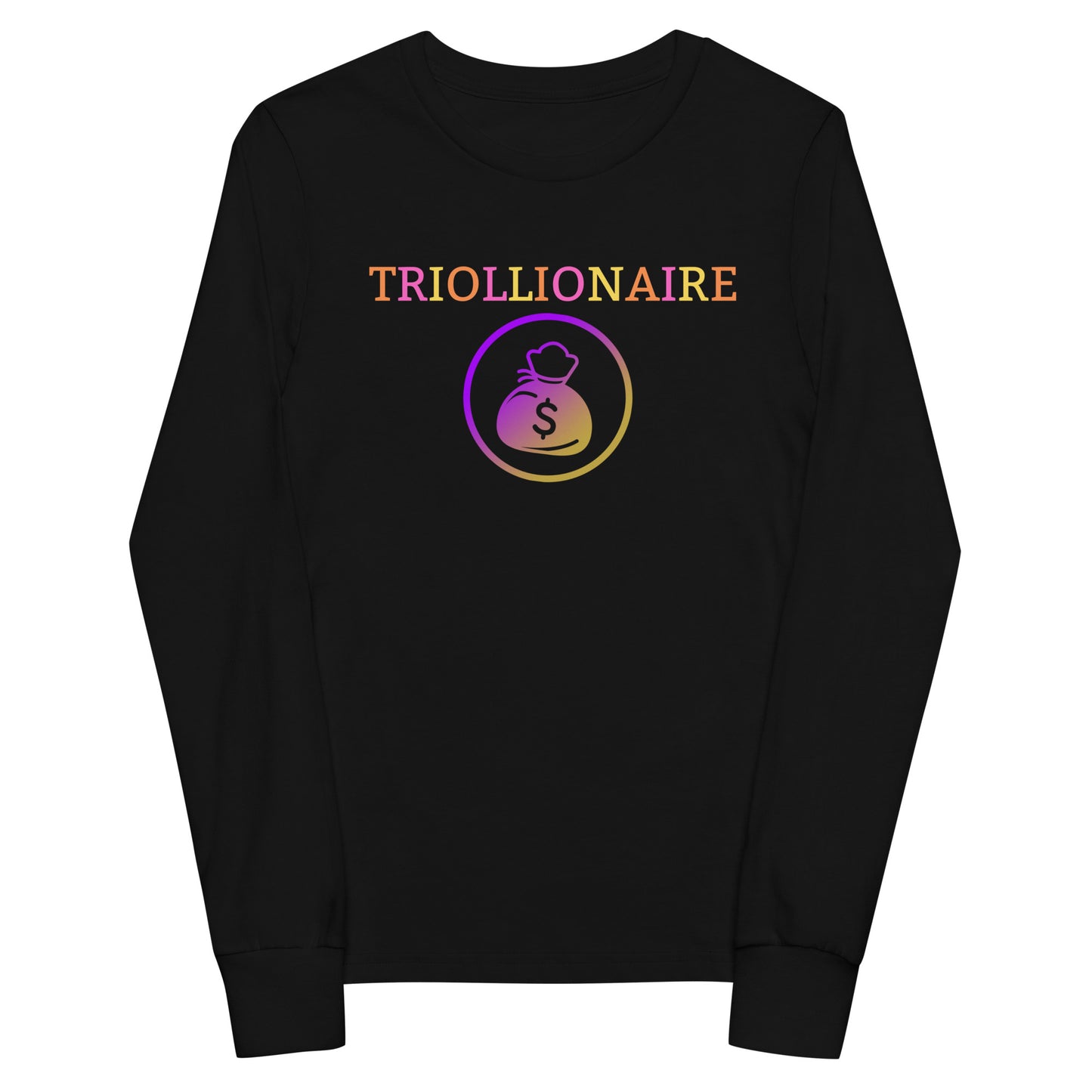 Triollionaire Youth long sleeve tee