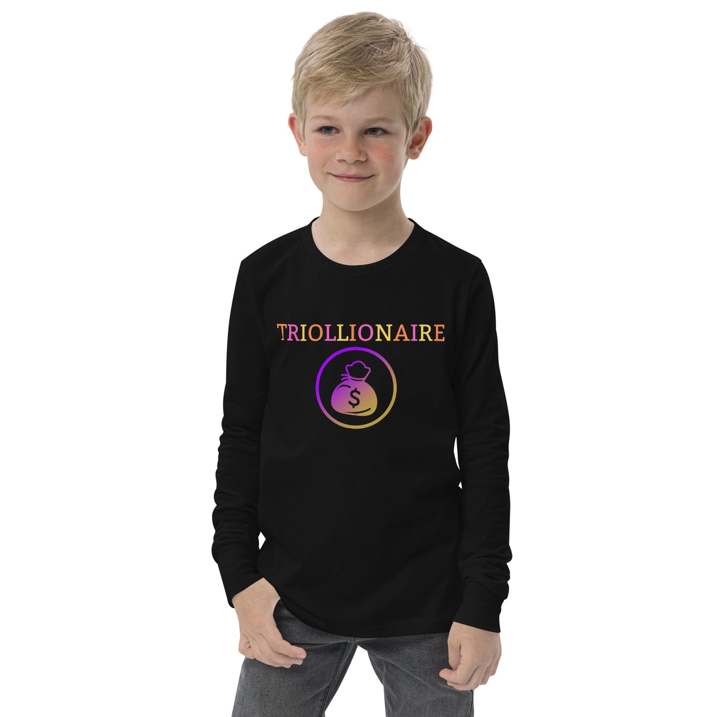 Triollionaire Youth long sleeve tee