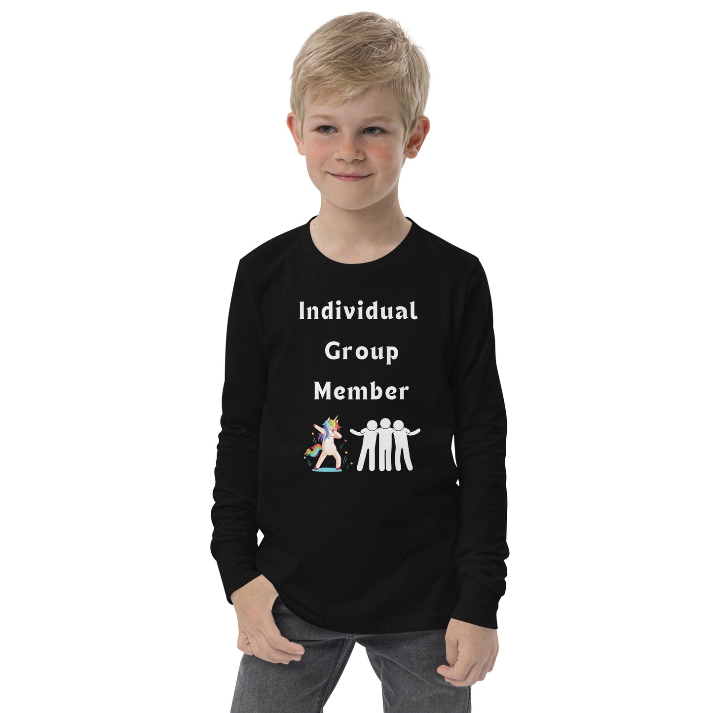 Group Member Youth long sleeve tee