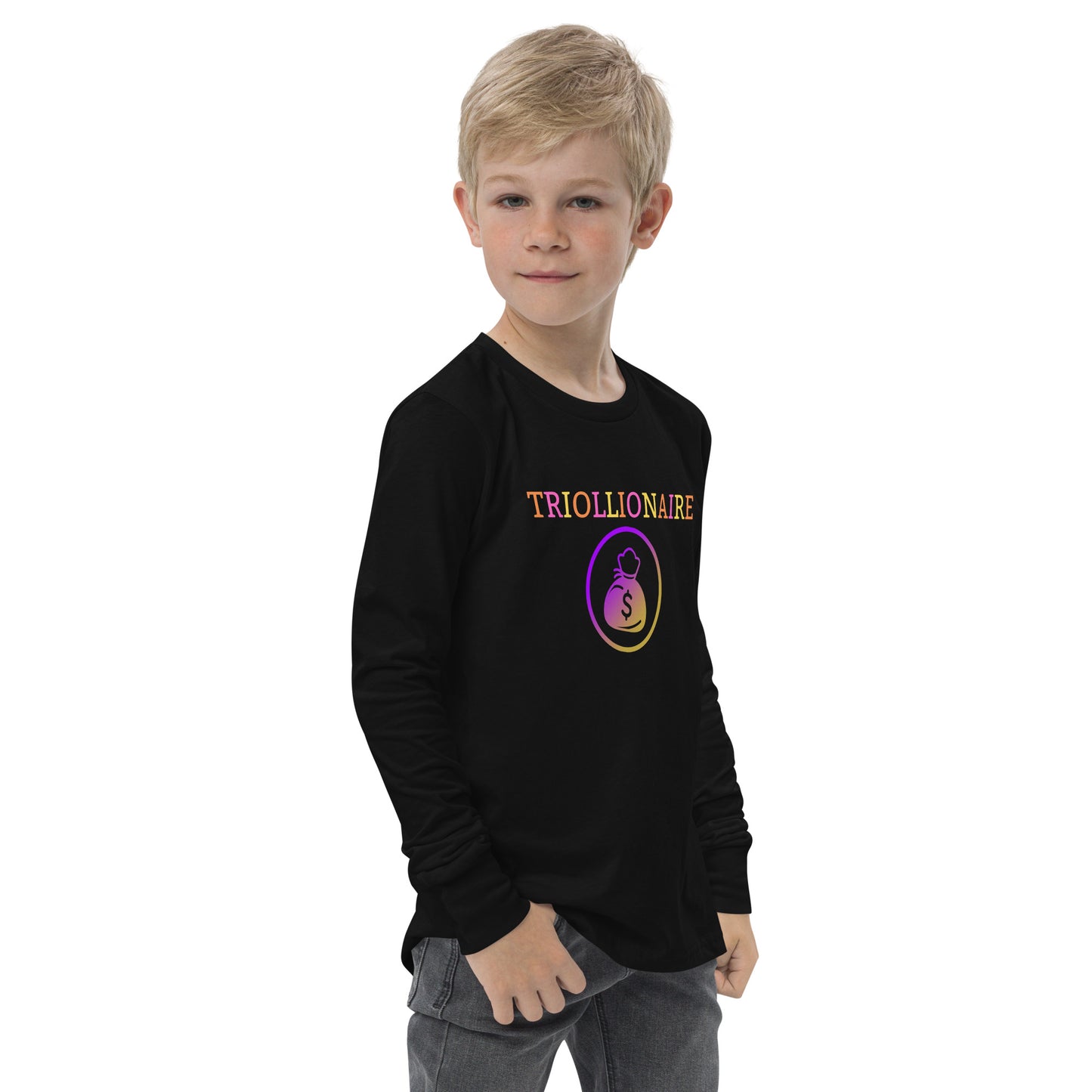 Triollionaire Youth long sleeve tee