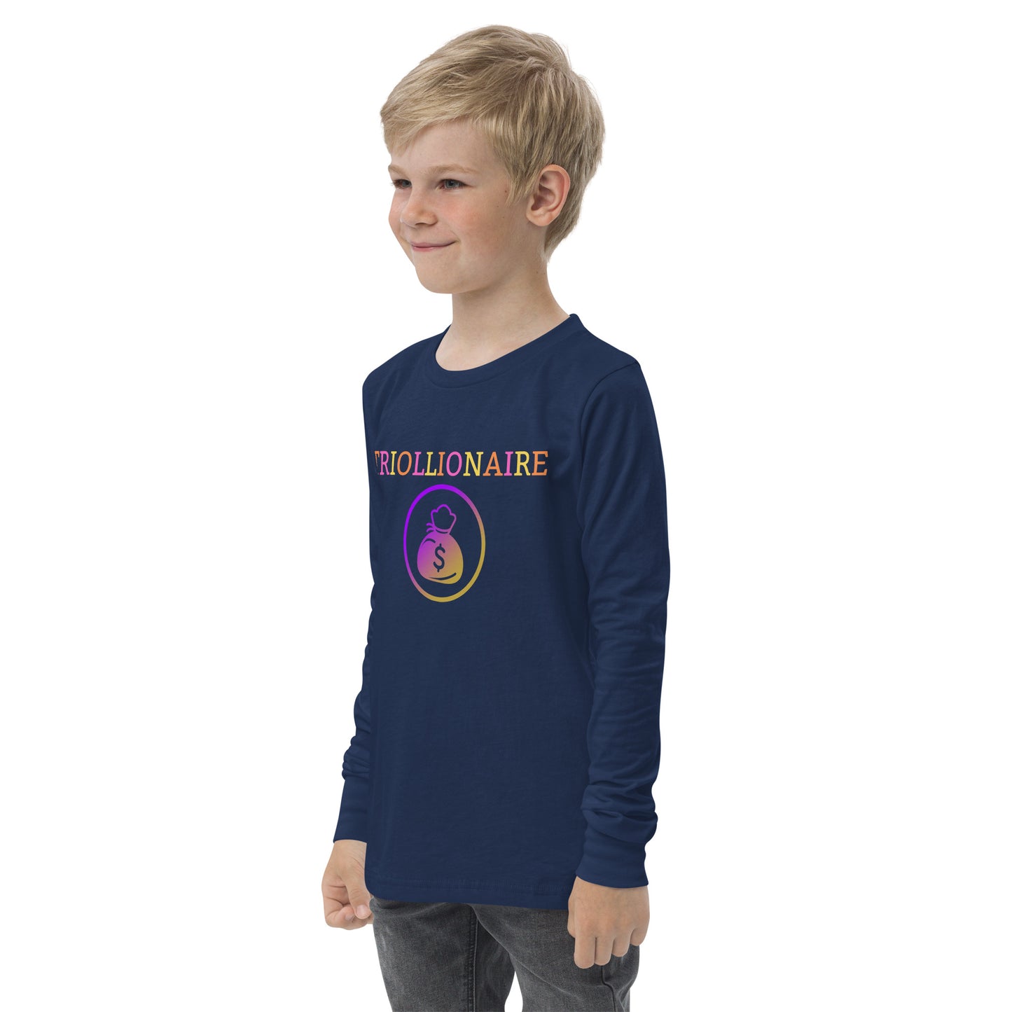 Triollionaire Youth long sleeve tee