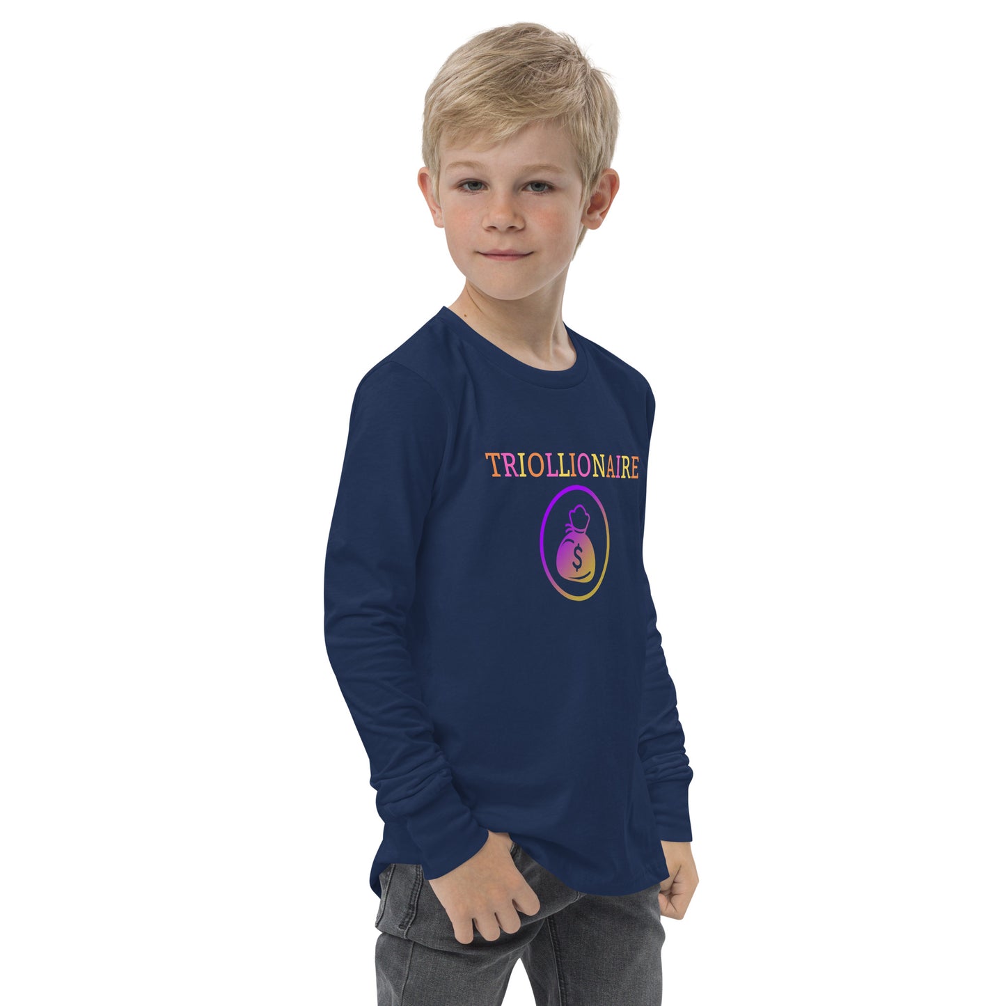 Triollionaire Youth long sleeve tee