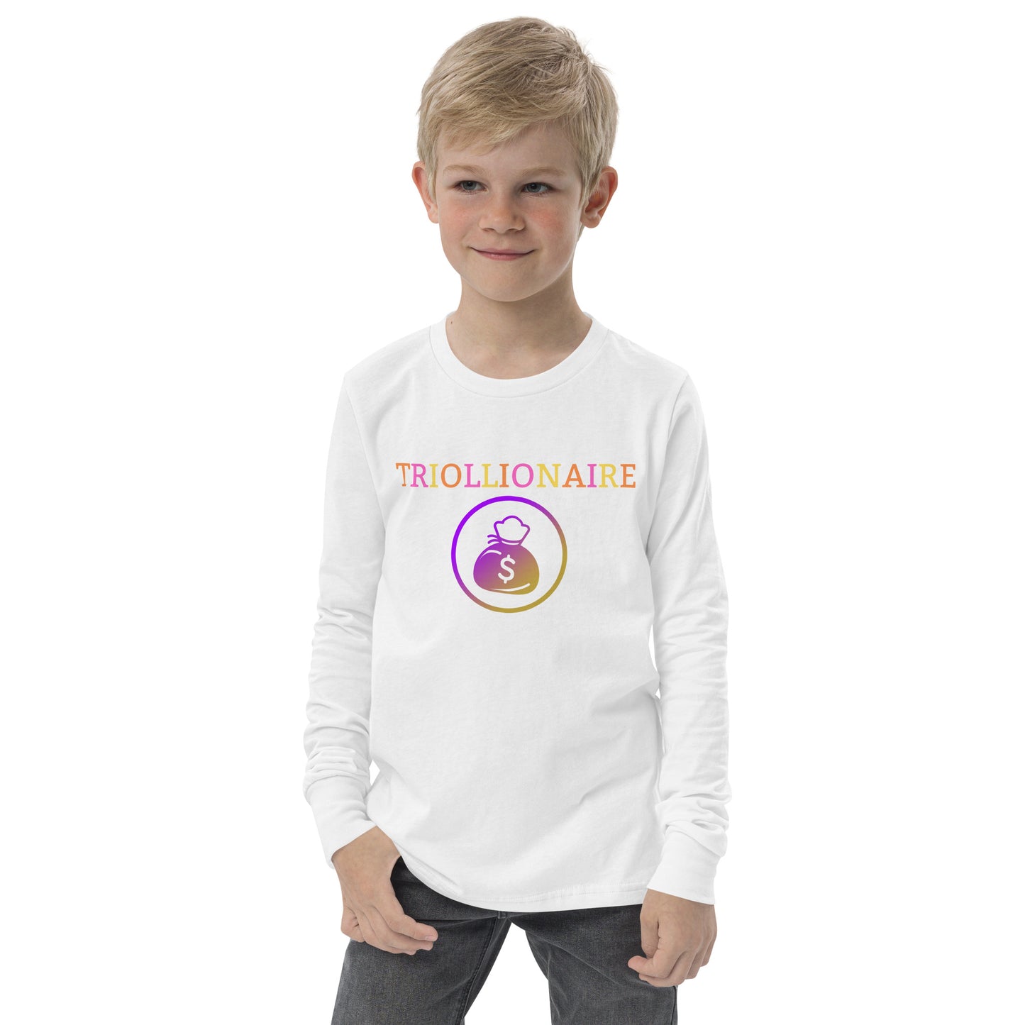 Triollionaire Youth long sleeve tee