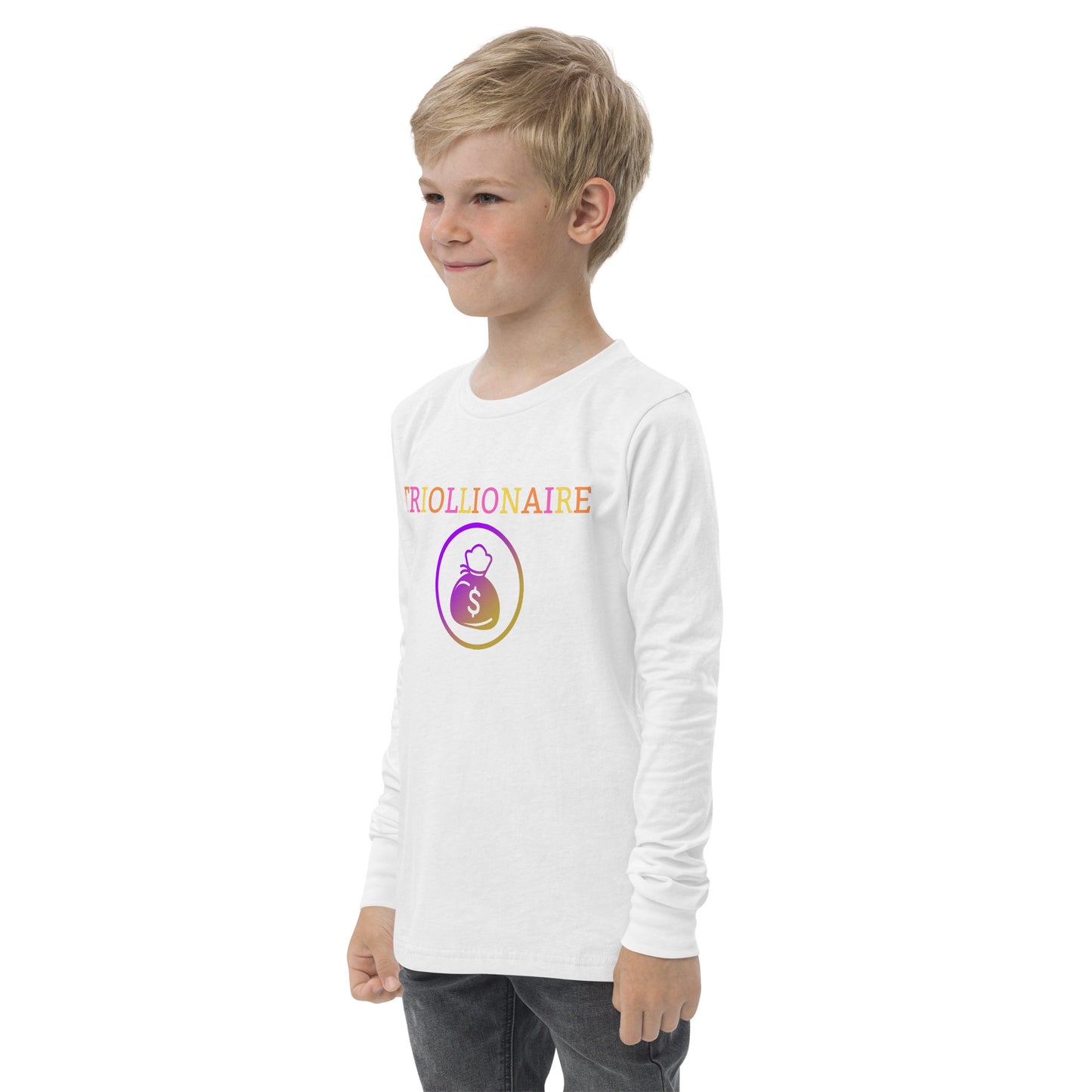 Triollionaire Youth long sleeve tee