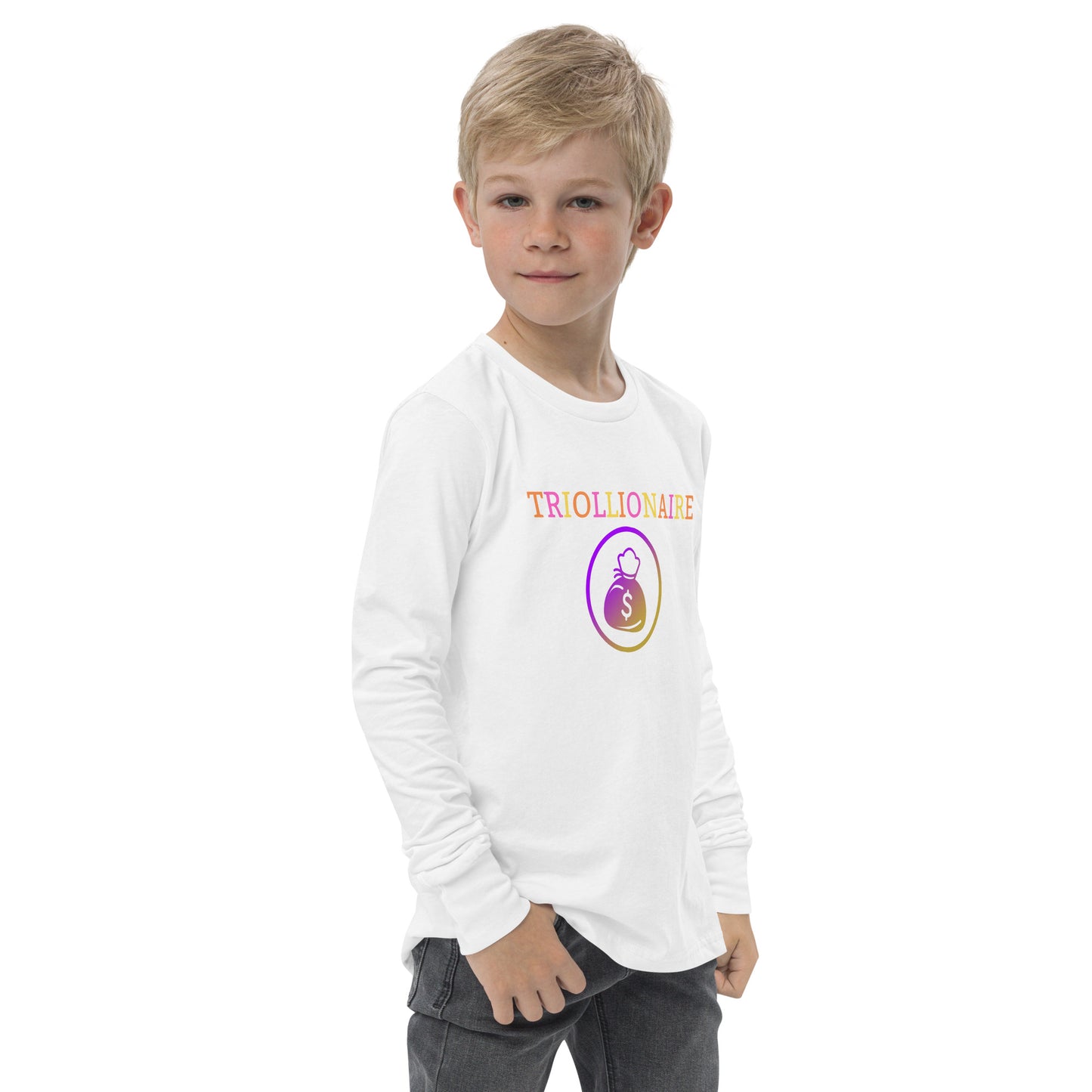 Triollionaire Youth long sleeve tee